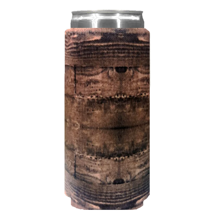 Foam Slim Can - One Color, Single Side Print