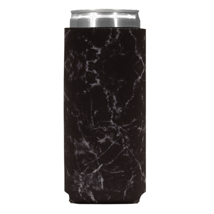 Foam Slim Can - One Color, Single Side Print