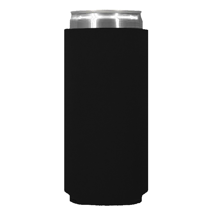Foam Slim Can - One Color, Single Side Print