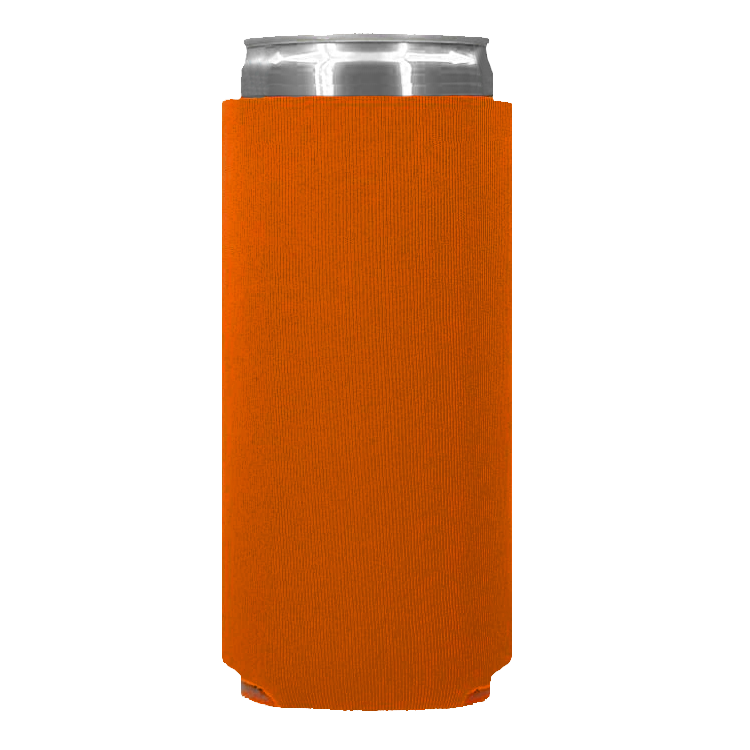 Foam Slim Can - One Color, Single Side Print
