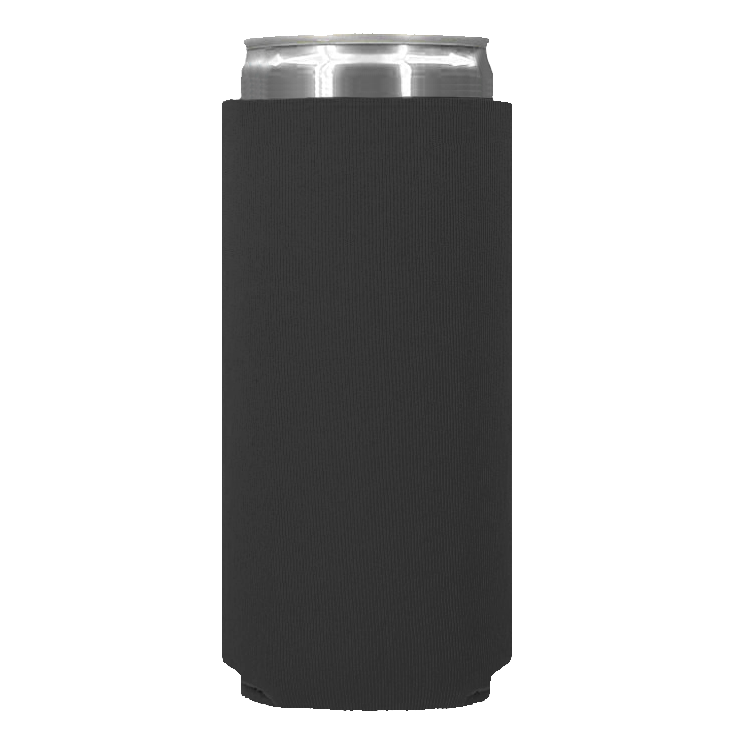 Foam Slim Can - One Color, Single Side Print