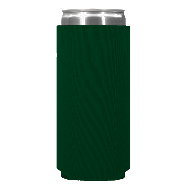 Foam Slim Can - One Color, Single Side Print