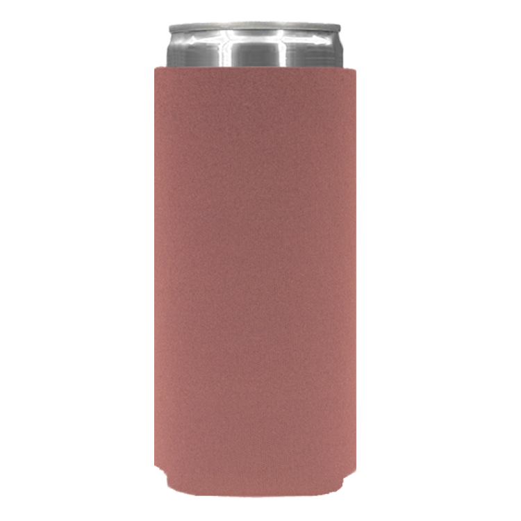 Foam Slim Can - One Color, Single Side Print