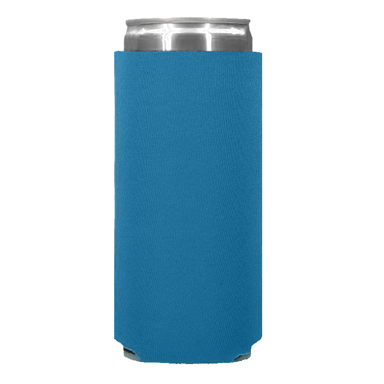 Foam Slim Can - One Color, Single Side Print