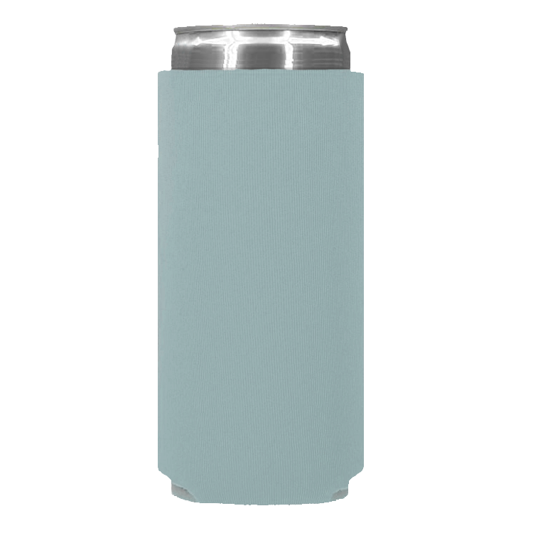Foam Slim Can - One Color, Single Side Print