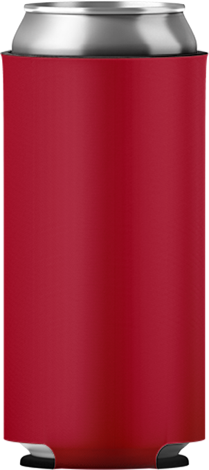 Neoprene Slim Can - One Color, Double Sided Print