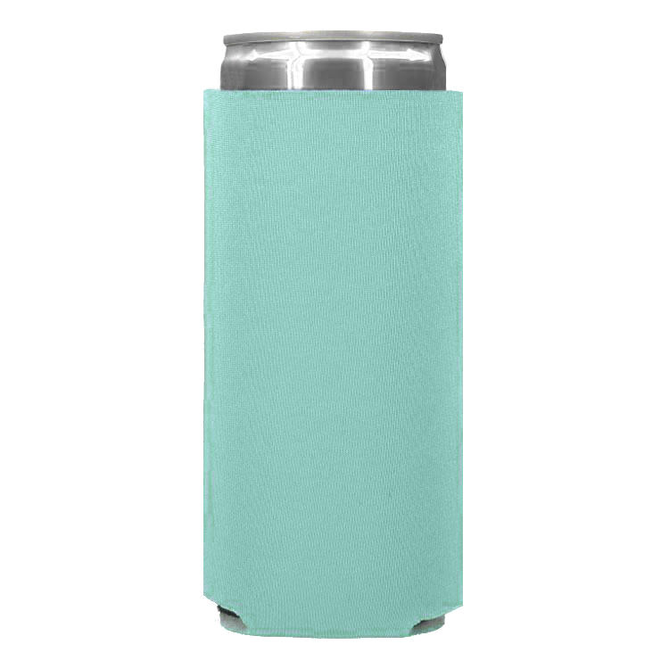Foam Slim Can - One Color, Single Side Print