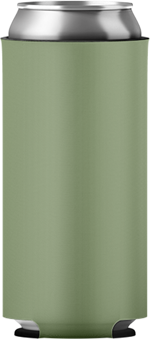 Neoprene Slim Can - One Color, Double Sided Print