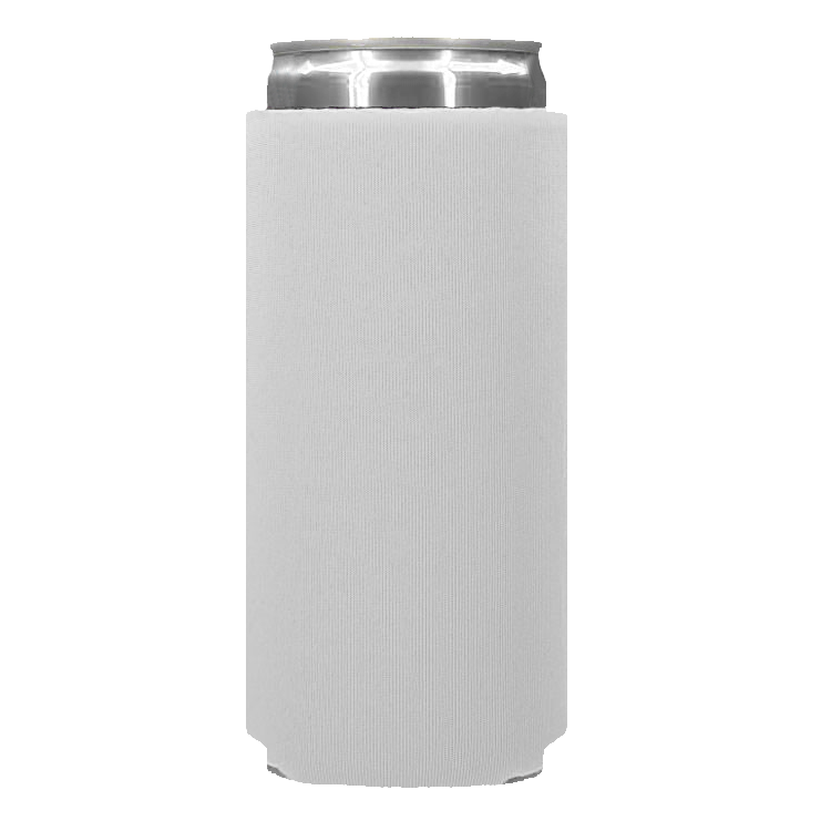 Foam Slim Can - One Color, Single Side Print
